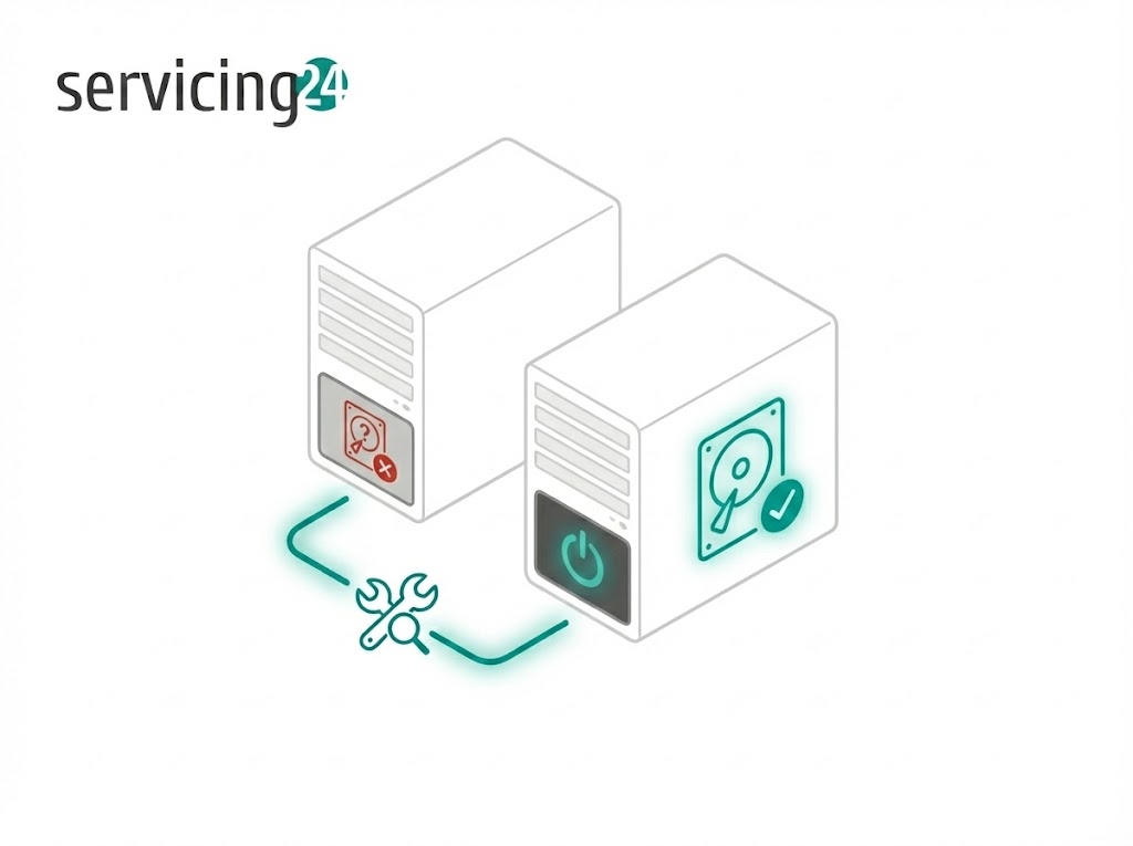 Disk Not Detected – Diagnosis & Recovery Service