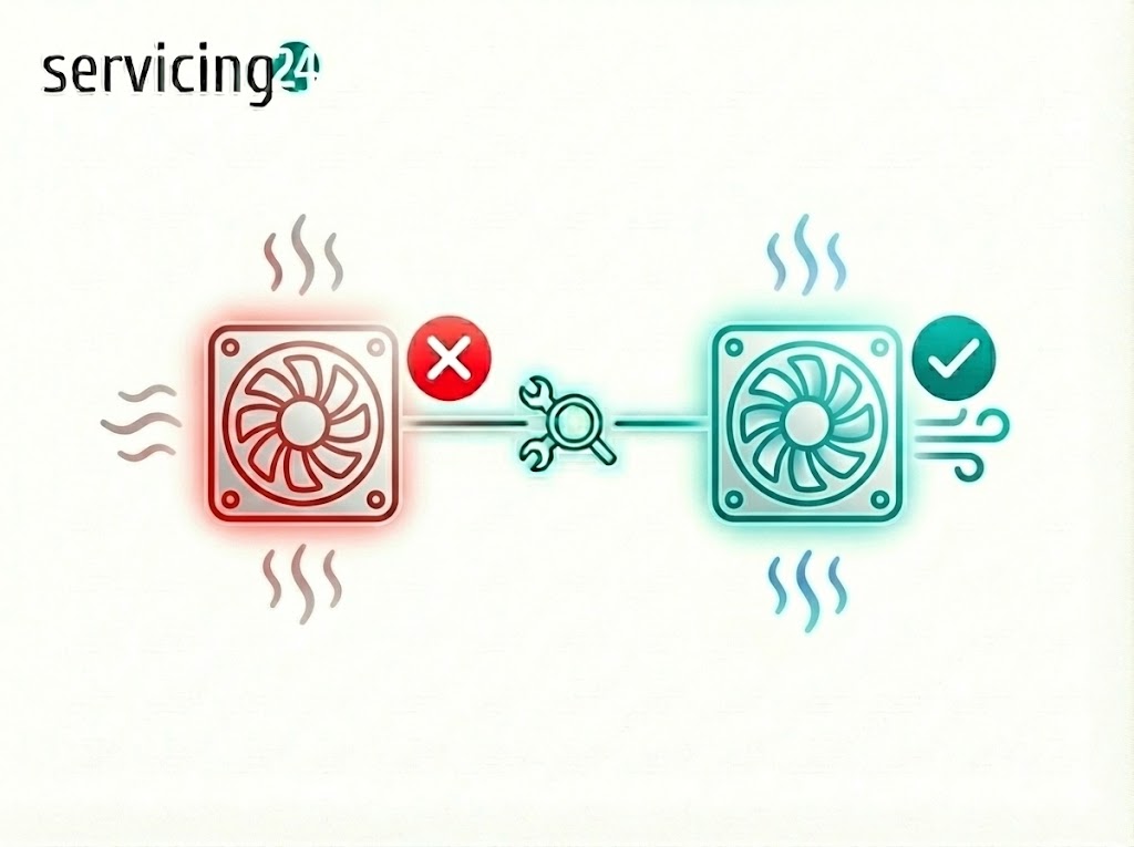 Fan Failure Alerts – Cooling System Recovery Service