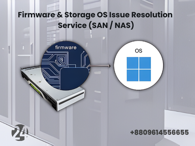 Firmware & Storage OS Issue Resolution Service (SAN / NAS)
