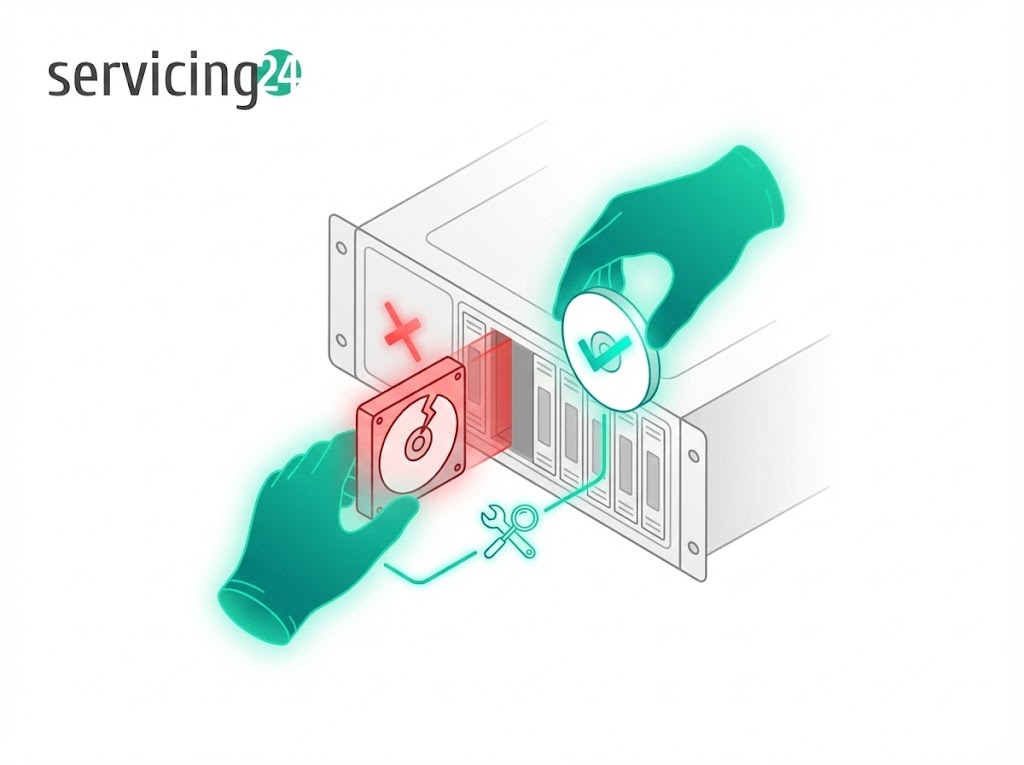 Hot-Swap Disk Failure Resolution Service