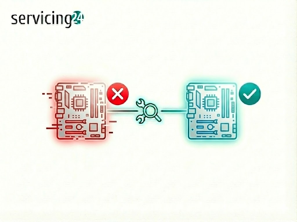 Motherboard Failure – System Board Recovery Service