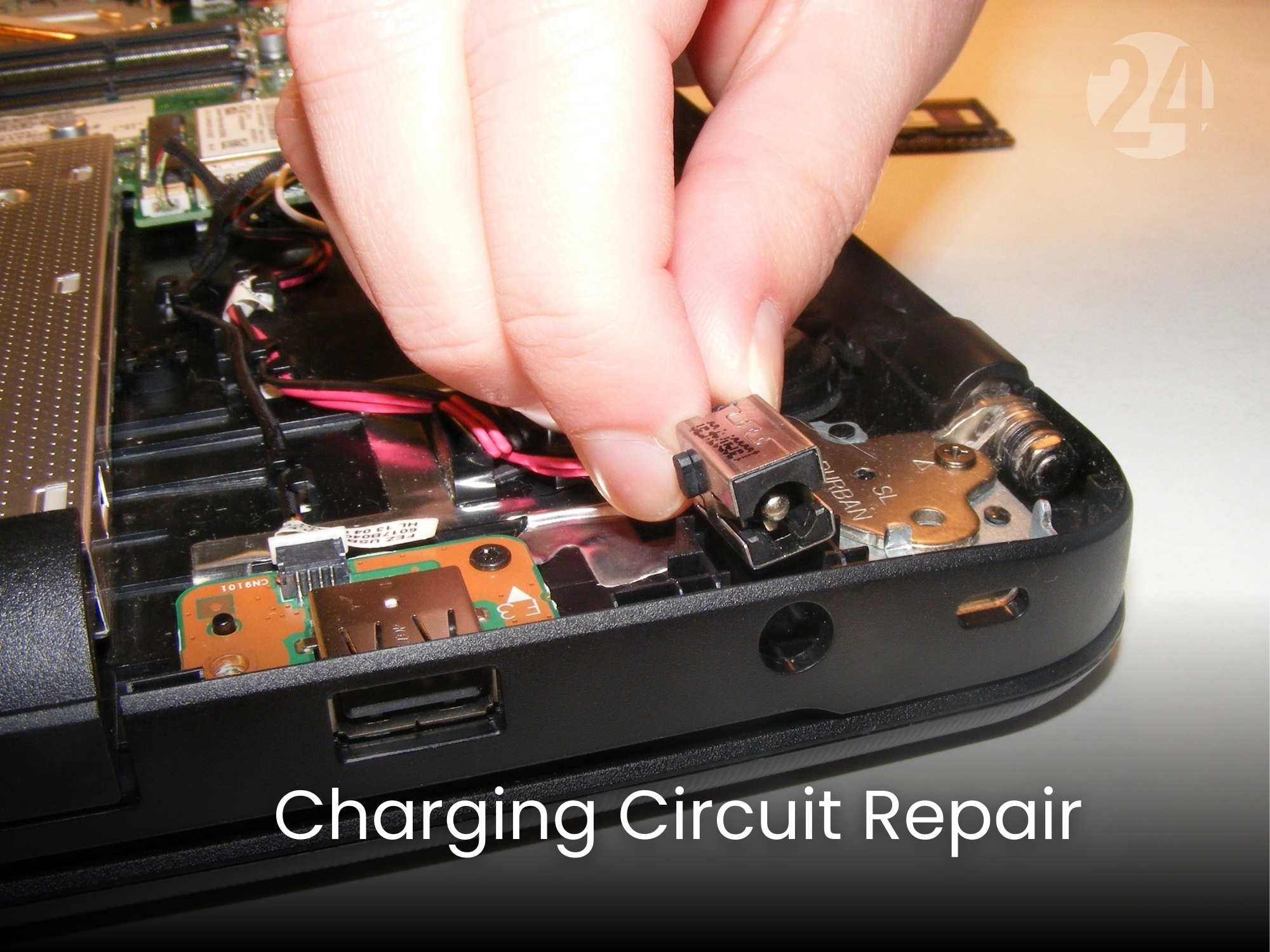 Laptop Charging Circuit Repair Service (Motherboard-Level Power & Charging Repair)