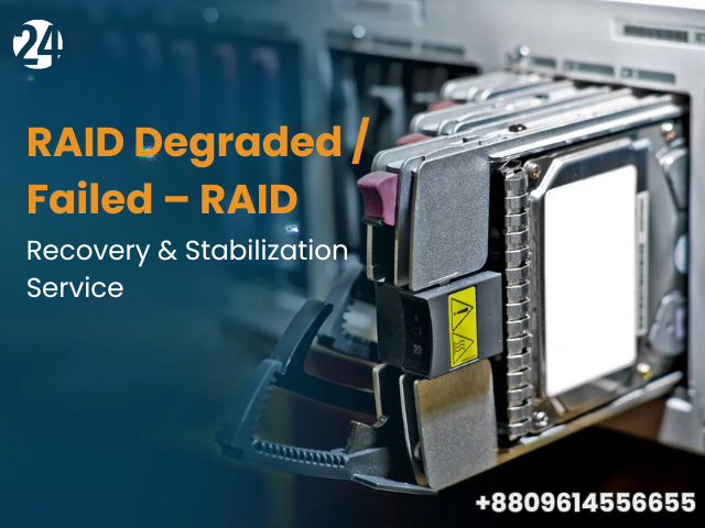 RAID Degraded / Failed – RAID Recovery & Stabilization Service