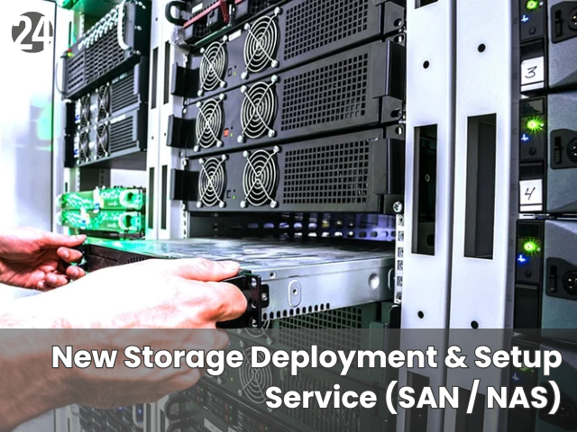 New Storage Deployment & Setup Service (SAN / NAS)