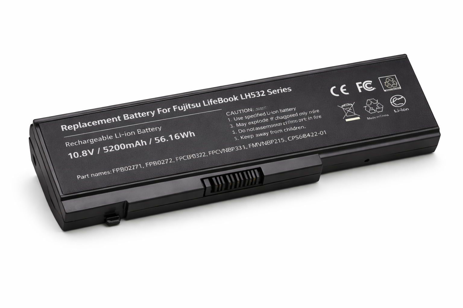 Fujitsu replacement battery for LifeBook