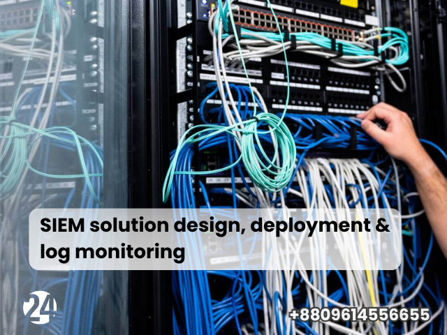 SIEM solution design, deployment & log monitoring