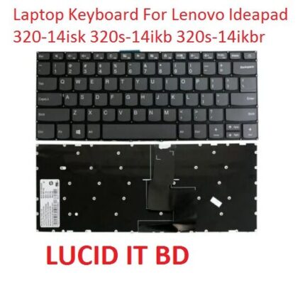 Laptop Keyboard For Lenovo Ideapad 320-14isk 320s-14ikb 320s-14ikbr Original with Power Button