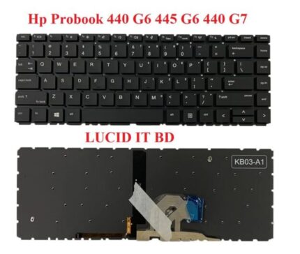 Laptop Keyboard With backlit For Hp Probook 440 G6 445 G6 440 G7,440-G6 445-G6 440-G7 Black