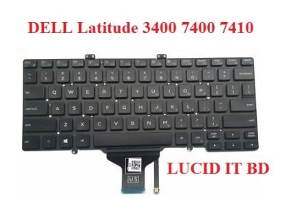 keyboard for Dell Latitude 7400 3400 5400 7410 5401 P/N: F6KCY 0F6KCY V5H1J 0V5H1J With Backlit