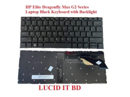 New HP Elite Dragonfly G2 13.3″ Laptop Keyboard US Blue With Backlit SG-99100-2V