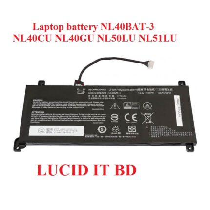 Genuine NL40BAT-3 batteries for CLEVO MACHCREATOR-AAS3AU NL51LU NL41GU NL41LU