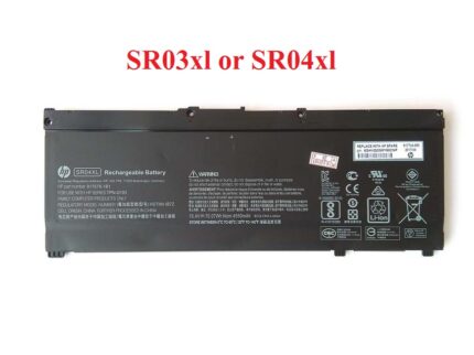 Genuine SR03XL or SR04XL Battery for HP Pavilion 15-CX 15-cx0020nr L08855-855 HSTNN-IB8L